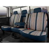 Fia Inc. TR42-21 NAVY TR40 Series - Wrangler Saddleblanket Custom Fit Rear Seat Cover - Navy