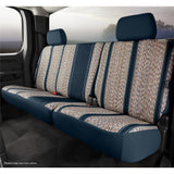 Fia Inc. TR42-34 NAVY TR40 Series - Wrangler Saddleblanket Custom Fit Rear Seat Cover - Navy