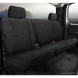 Fia Inc. TRS42-83 BLACK TR40 Series - Wrangler Saddleblanket Custom Fit Rear Seat Cover - Solid Black