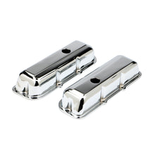 Load image into Gallery viewer, Traditional-Design-Valve-Covers;-Short;-1980-1989-Chevy-2.8L-V6-Chrome
