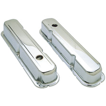 Load image into Gallery viewer, Traditional-Design-Valve-Covers;-Short;-Chrysler-318,-340,-360-Chrome
