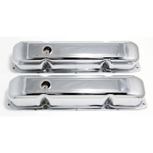 Load image into Gallery viewer, Traditional-Design-Valve-Covers;-Short;-Chrysler-383,-426,-440-Chrome