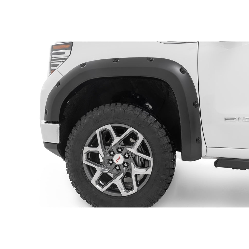 Traditional-Pocket-Fender-Flares-Gloss-Black-Gmc-Sierra-1500-2Wd4Wd-(19-23)-Rough-Country