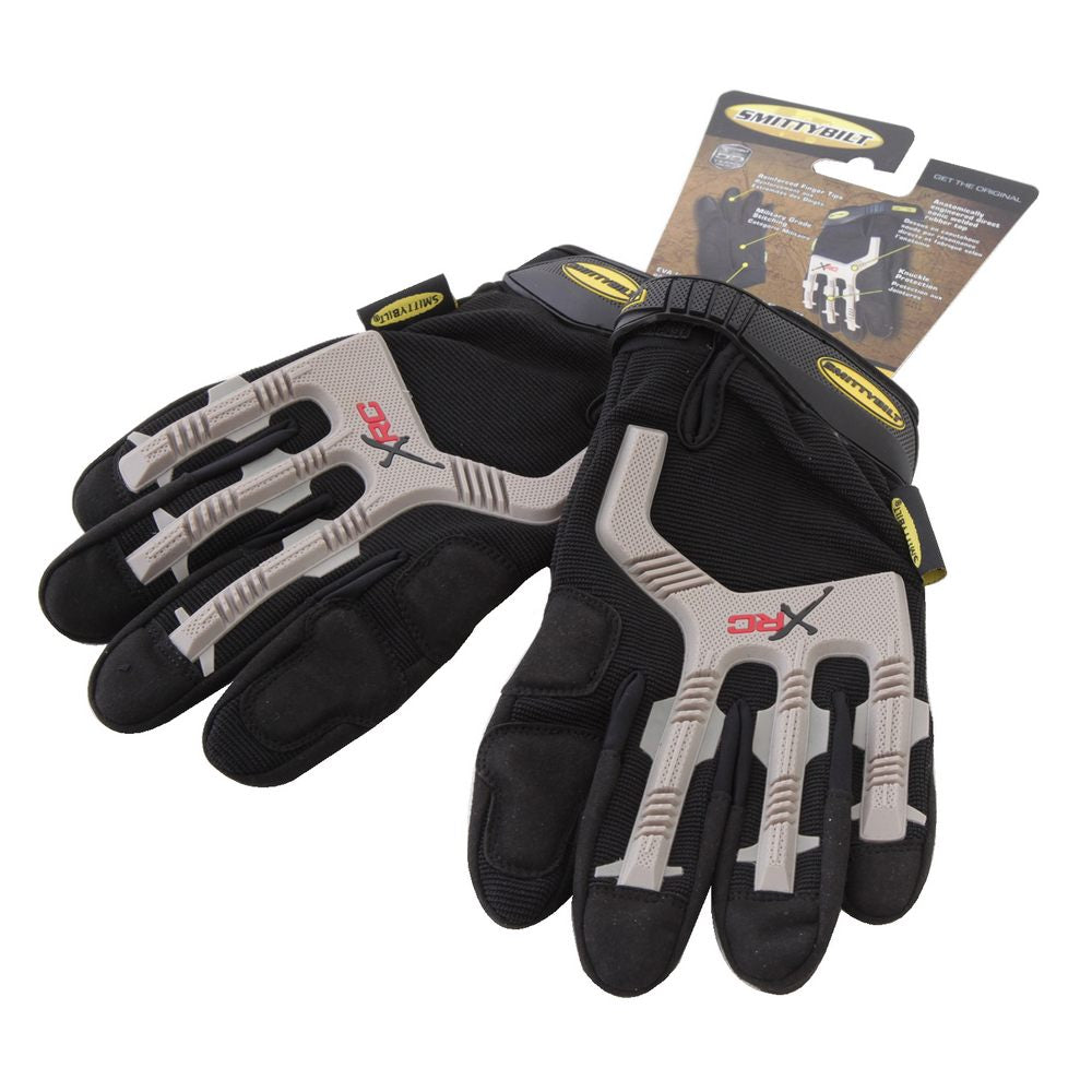 Trail-Gloves;-BlackGray-Logo;-Xlarge