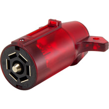 Load image into Gallery viewer, Trailer-Side-Plug-7-Rv-Blade-Without-Wire-Illuminated