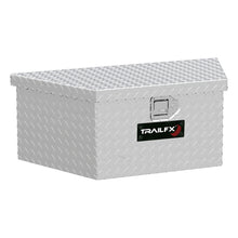Load image into Gallery viewer, Trailer-Tongue-Sgl-Lid-Dia-Tread-Bright-Pol-16-Gauge-Alum-34X16x13