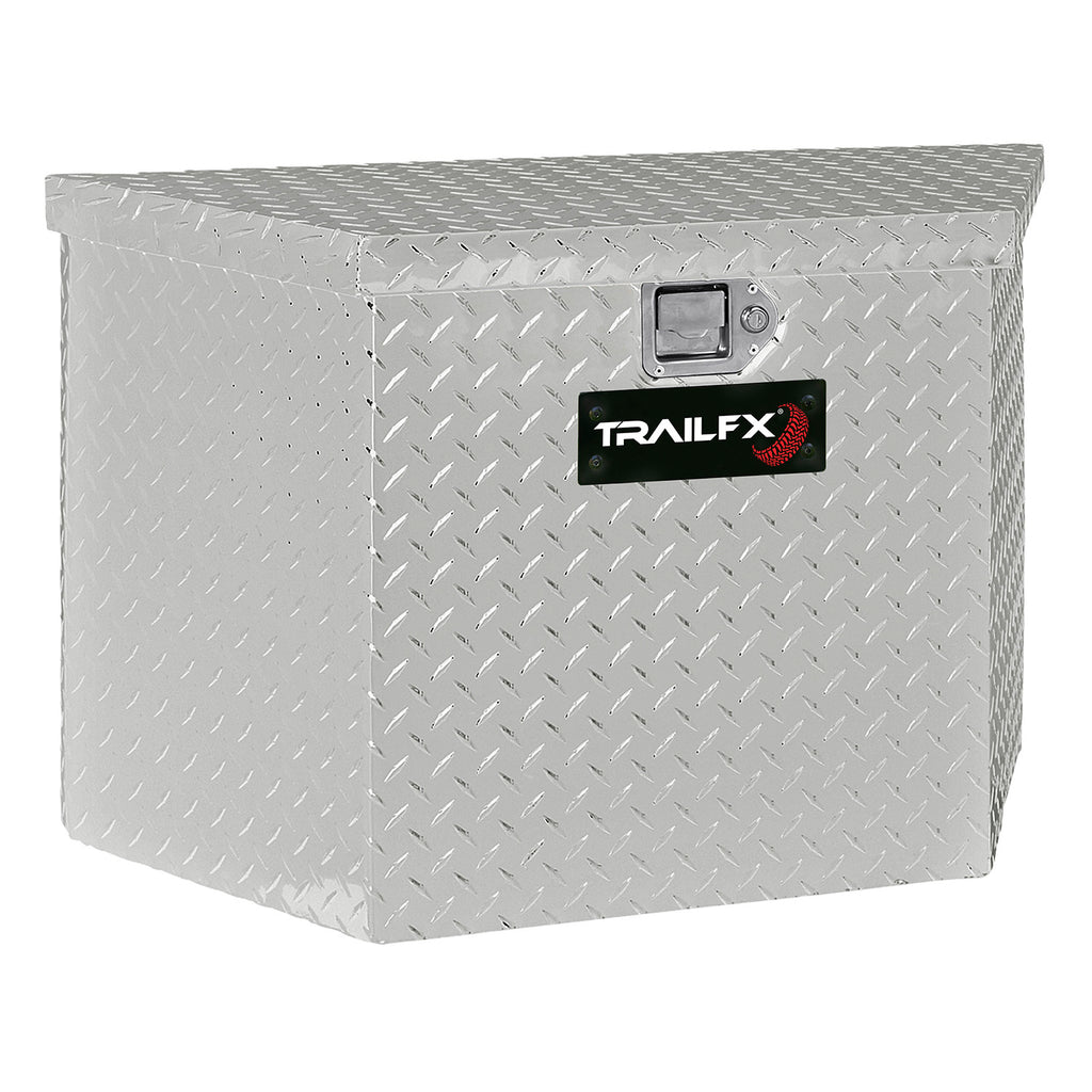 Trailer-Tongue-Sgl-Lid-Dia-Tread-Bright-Pol-16-Gauge-Alum-34X18x21