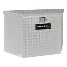 Load image into Gallery viewer, Trailer-Tongue-Sgl-Lid-Dia-Tread-Bright-Pol-16-Gauge-Alum-34X18x21