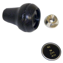 Load image into Gallery viewer, Transfer-Case-Shift-Knob-Kit,-Black,Silver,-W-Dana-300-Transfer-Case