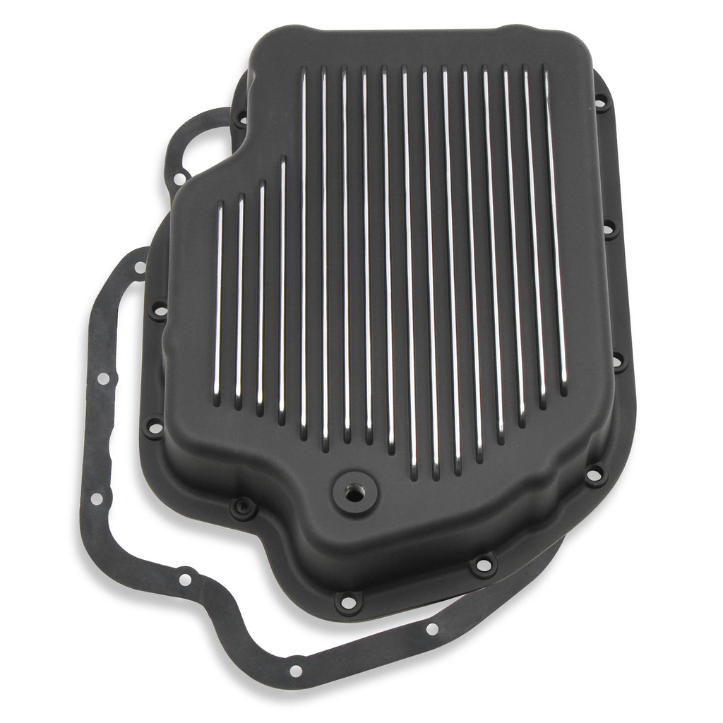 Transmission-Oil-Pan---Black-Aluminum