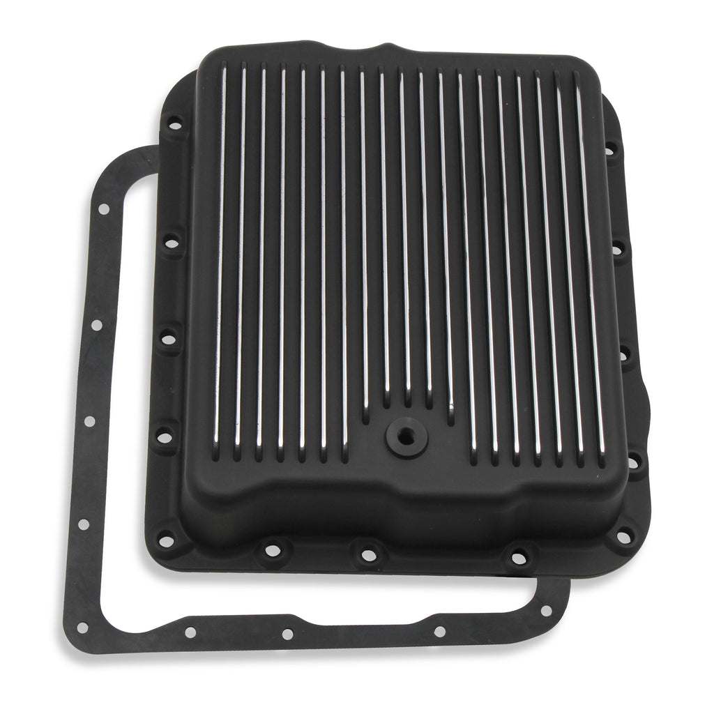 Transmission-Oil-Pan---Black-Aluminum
