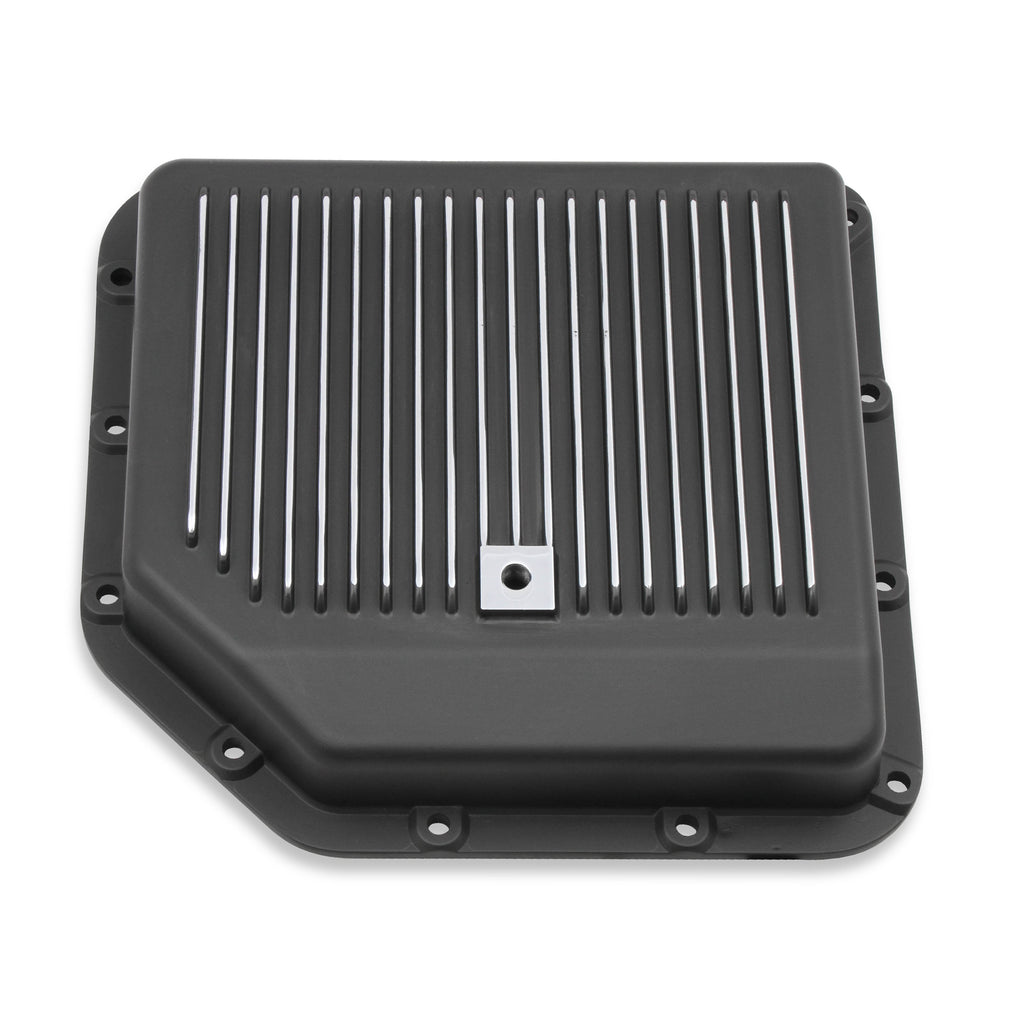 Transmission-Oil-Pan---Black-Aluminum