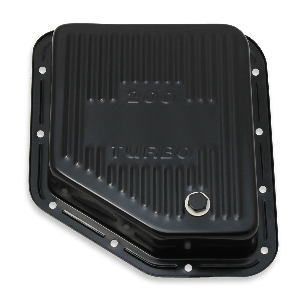 Transmission-Oil-Pan---Black-Steel