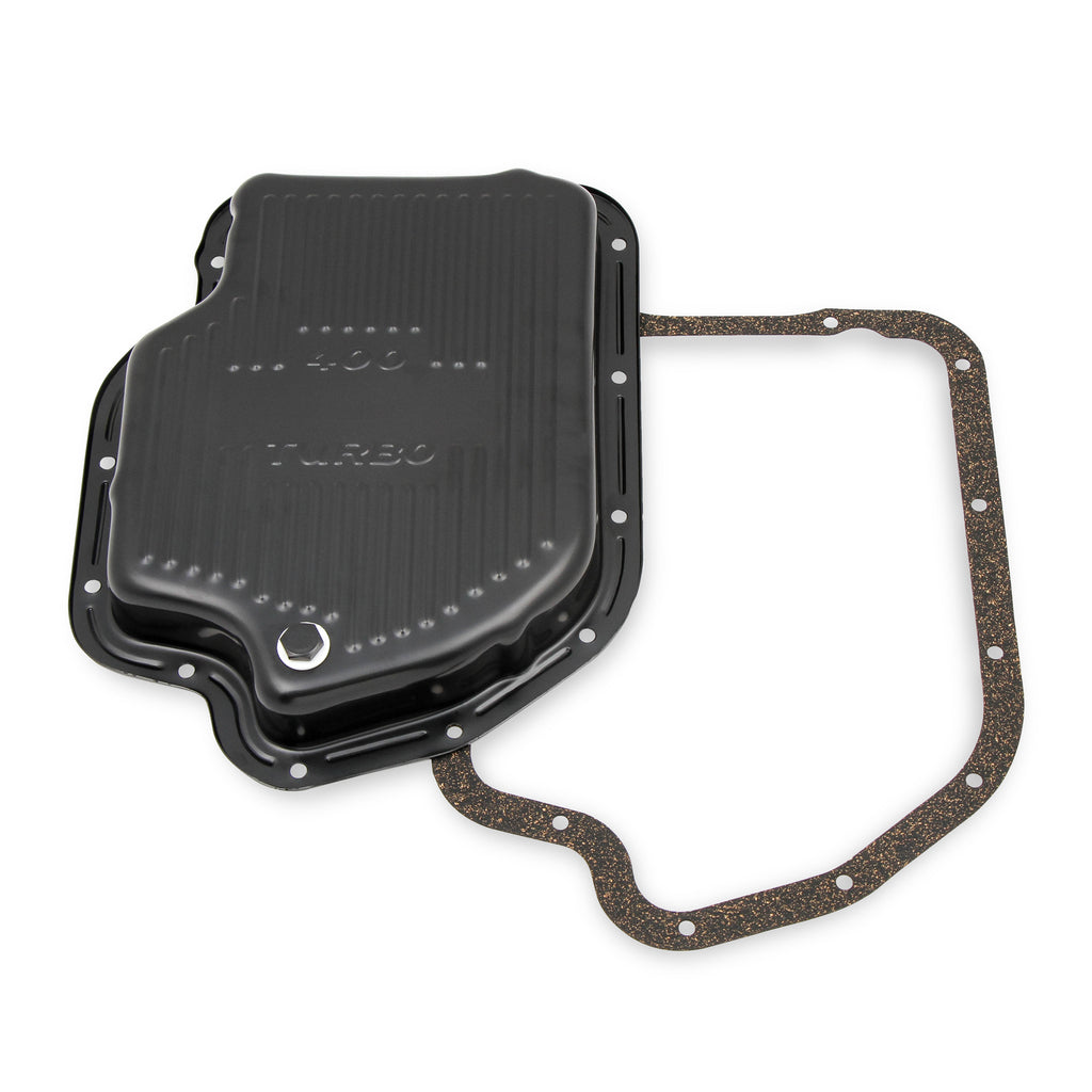 Transmission-Oil-Pan---Black-Steel