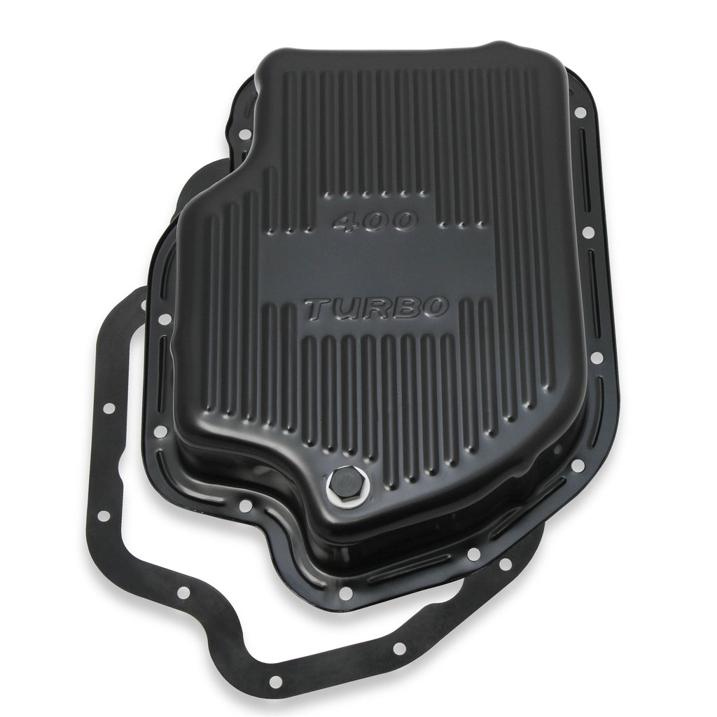 Transmission-Oil-Pan---Black-Steel