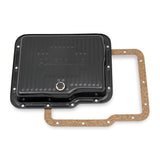 Mr. Gasket 9769BMRG  Transmission Oil Pan - Black Steel