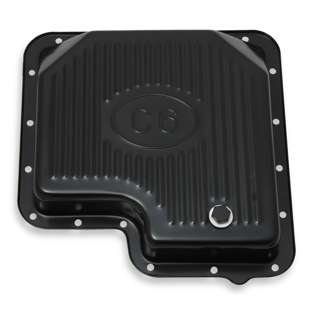 Transmission-Oil-Pan---Black-Steel