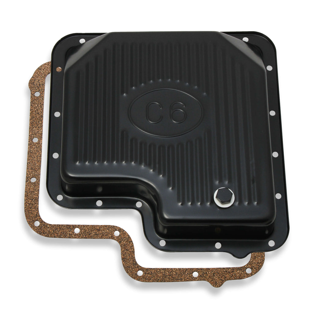 Transmission-Oil-Pan---Black-Steel