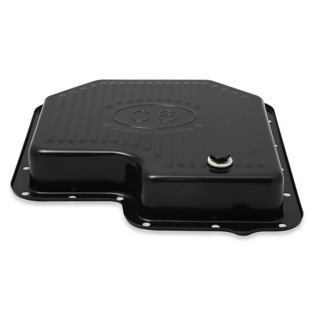 Transmission-Oil-Pan---Black-Steel