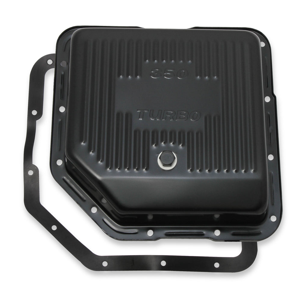 Transmission-Oil-Pan---Black-Steel