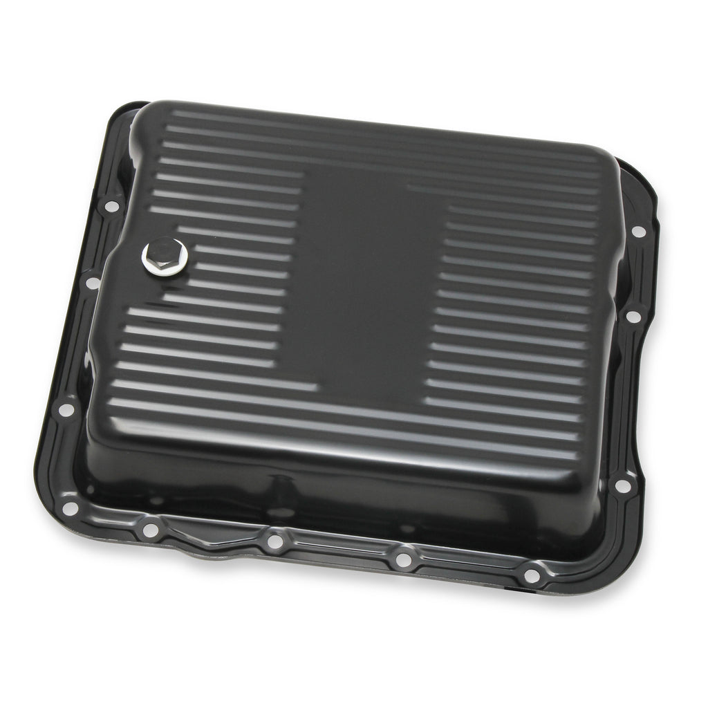 Transmission-Oil-Pan---Black-Steel