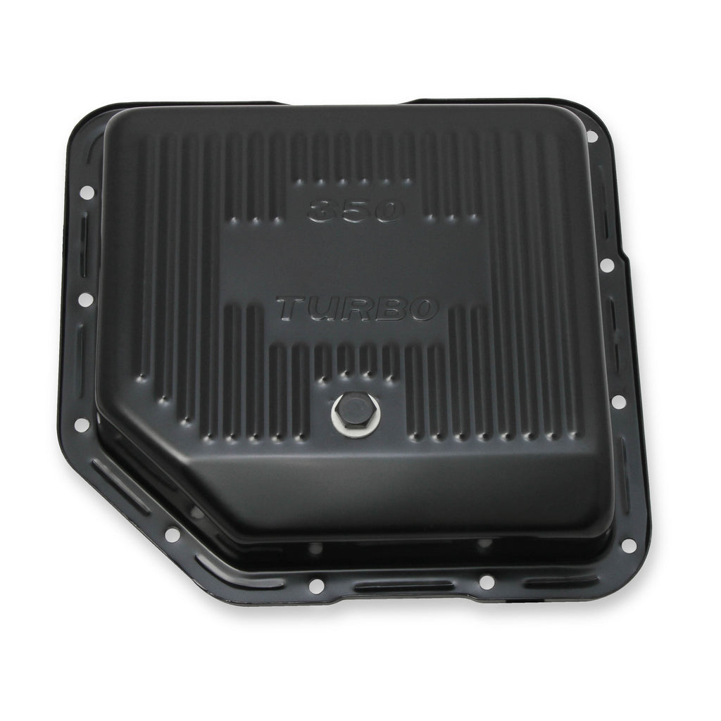 Transmission-Oil-Pan---Black-Steel