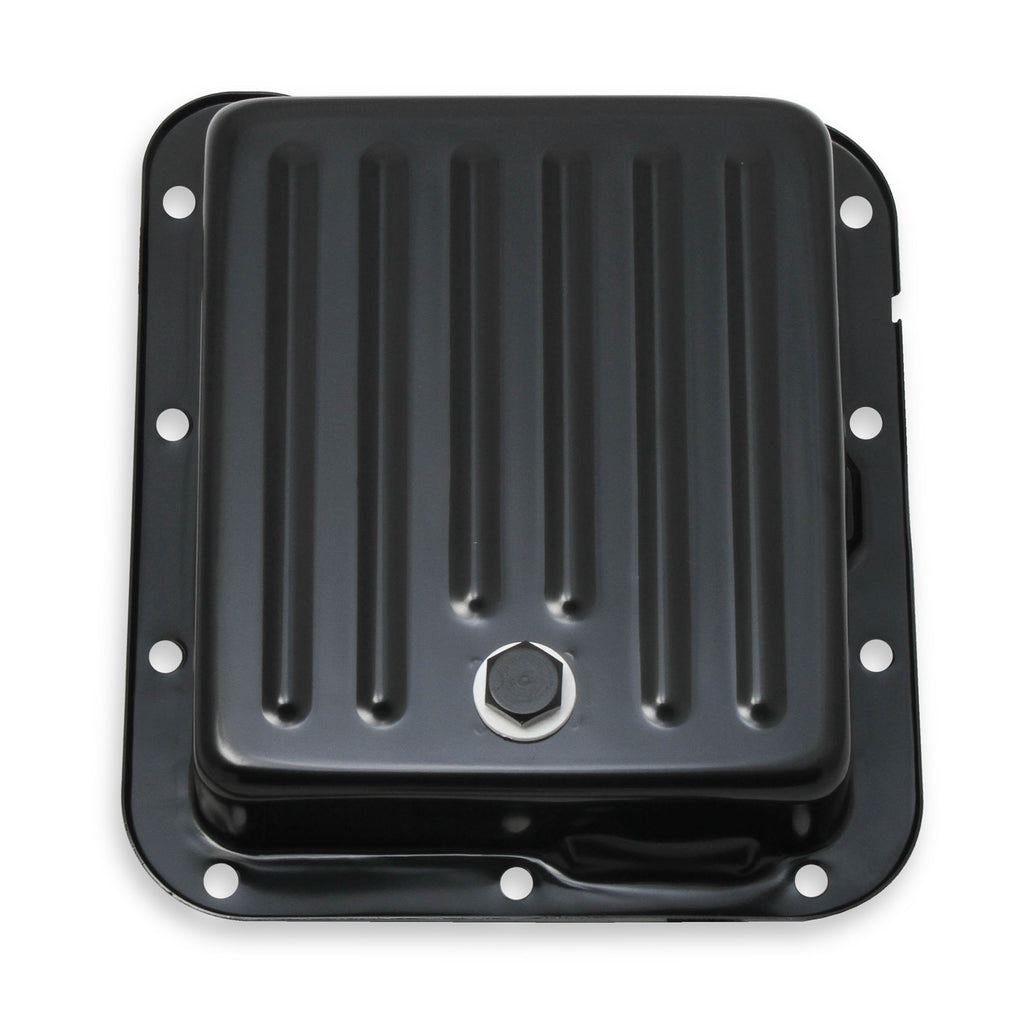 Transmission-Oil-Pan---Black-Steel