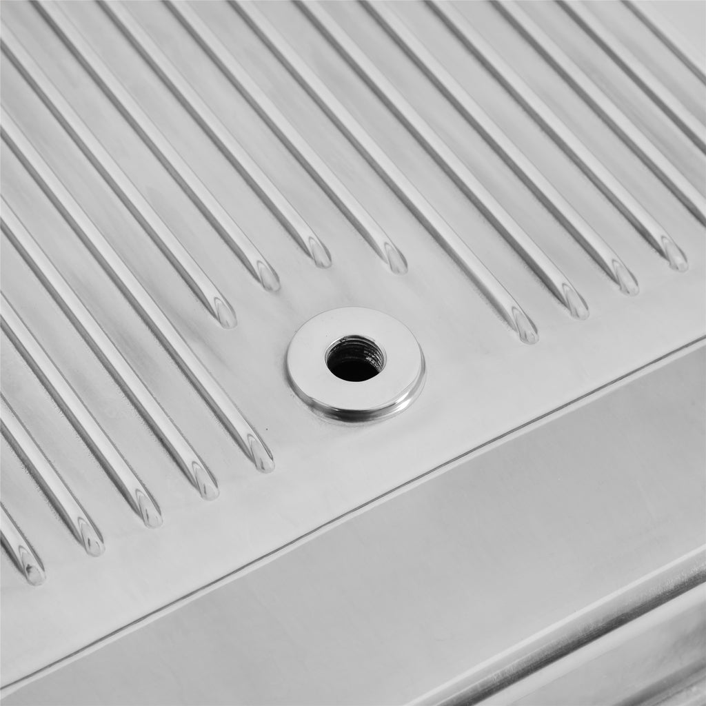 Transmission-Oil-Pan---Polished-Aluminum