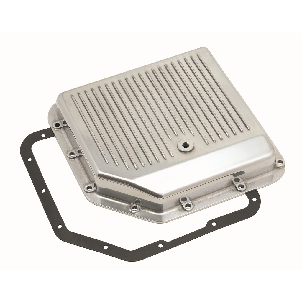 Transmission-Oil-Pan---Polished-Aluminum