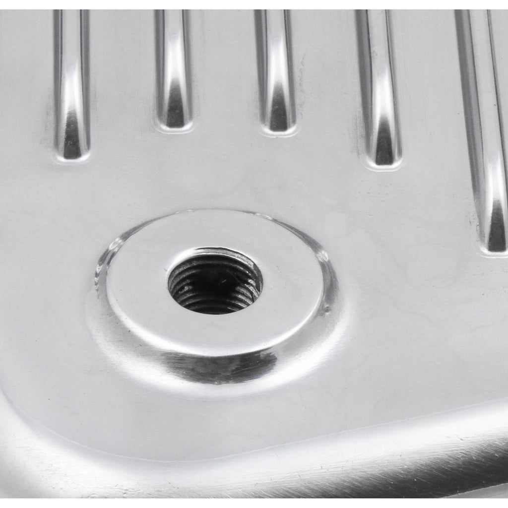 Transmission-Oil-Pan---Polished-Aluminum