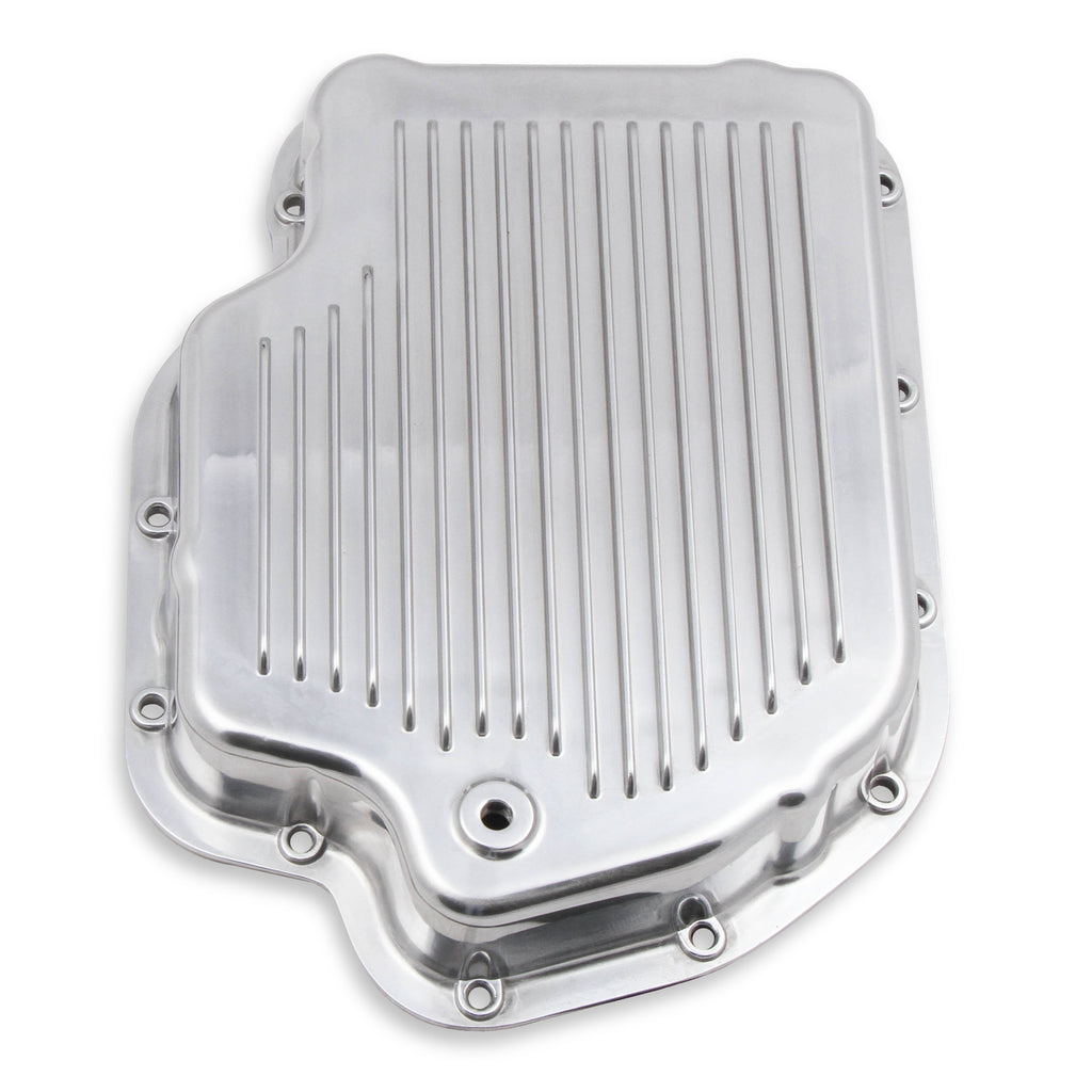 Transmission-Oil-Pan---Polished-Aluminum