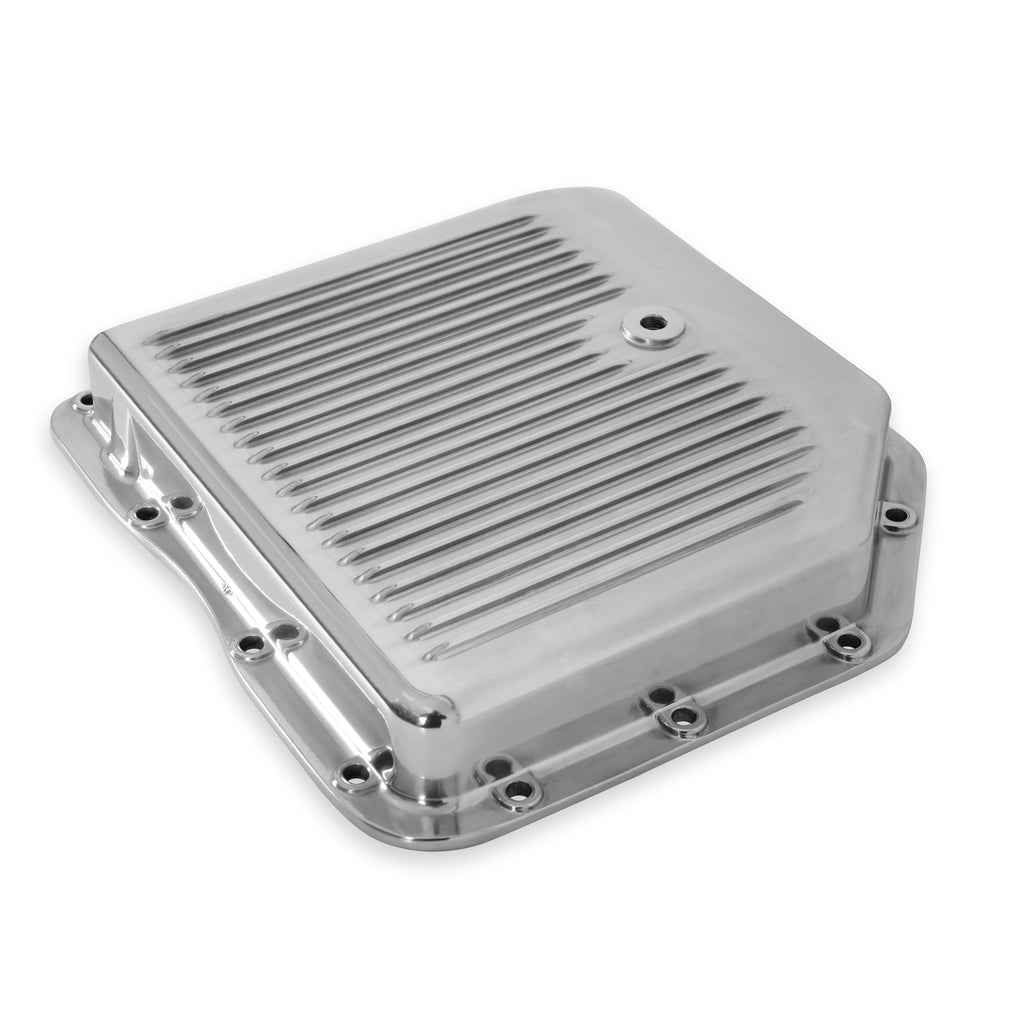 Transmission-Oil-Pan---Polished-Aluminum