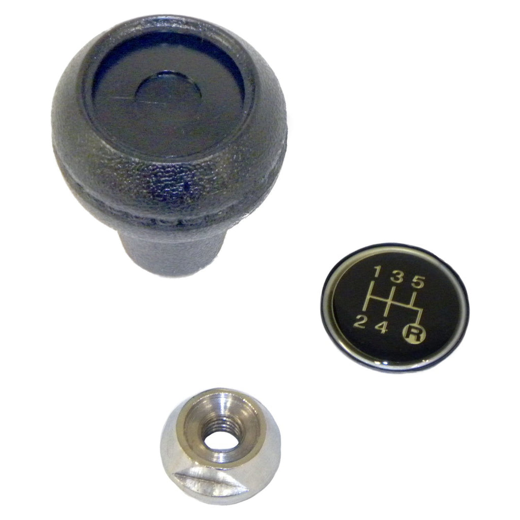 Transmission-Shift-Knob-Kit,-Black,Silver,-W-T5-Transmission