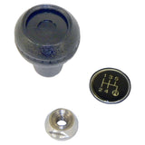 Crown Automotive 3241073K Transmission Shift Knob Kit, Black,Silver, w/ T5 Transmission