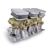 Load image into Gallery viewer, Tri-Power-3X2-Sbc-Intake-And-Dichromate-Carbs-Kit