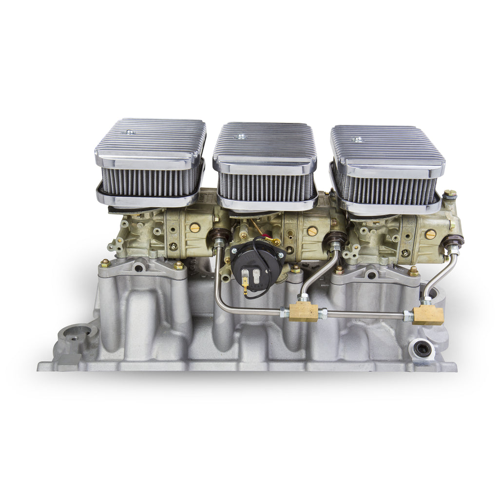 Tri-Power-3X2-Sbc-Intake-And-Dichromate-Carbs-Kit