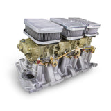 Holley 300-521 Tri-Power 3X2 SBC INTAKE AND DICHROMATE CARBS KIT