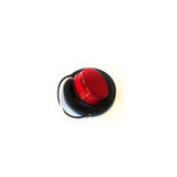 Race Sport RS-2-GR Truck and Trailer LED 2in Round Red (w/ Grommet)