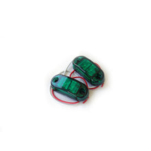 Load image into Gallery viewer, Truck-And-Trailer-Led-2.5X1in-Green-Marker-(W-2-Hole-Mount)