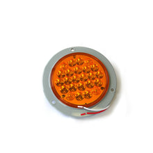Load image into Gallery viewer, Truck-And-Trailer-Led-4In-Round-Amber-(W-3-Hole-Mount)
