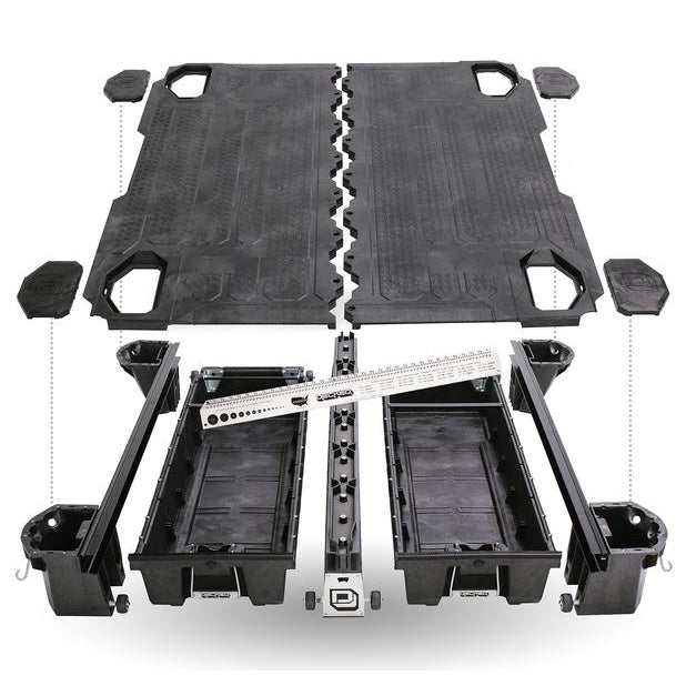 Truck-Bed-Organizer-19-Pres-Gm-Sierra-Or-Silverado-1500-8-Ft-Decked