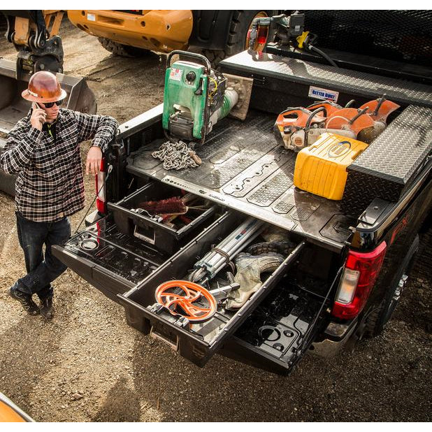 Truck-Bed-Organizer-19-Pres-Gm-Sierra-Or-Silverado-1500-8-Ft-Decked