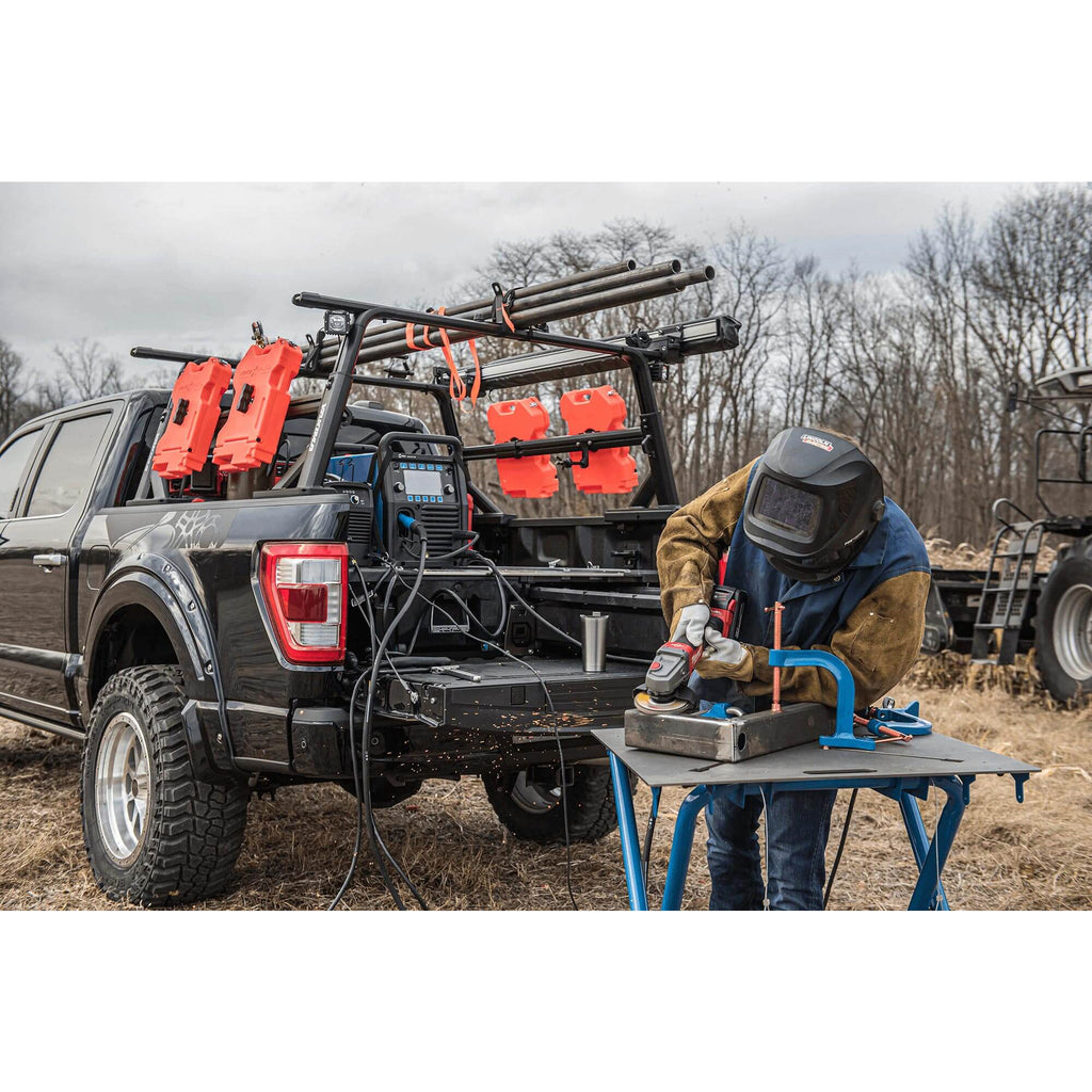 Truck-Bed-Organizer-21-Pres-Ford-F150-Aluminum-6-Ft-6-Inch-W-Pro-Power-Onboard-Decked