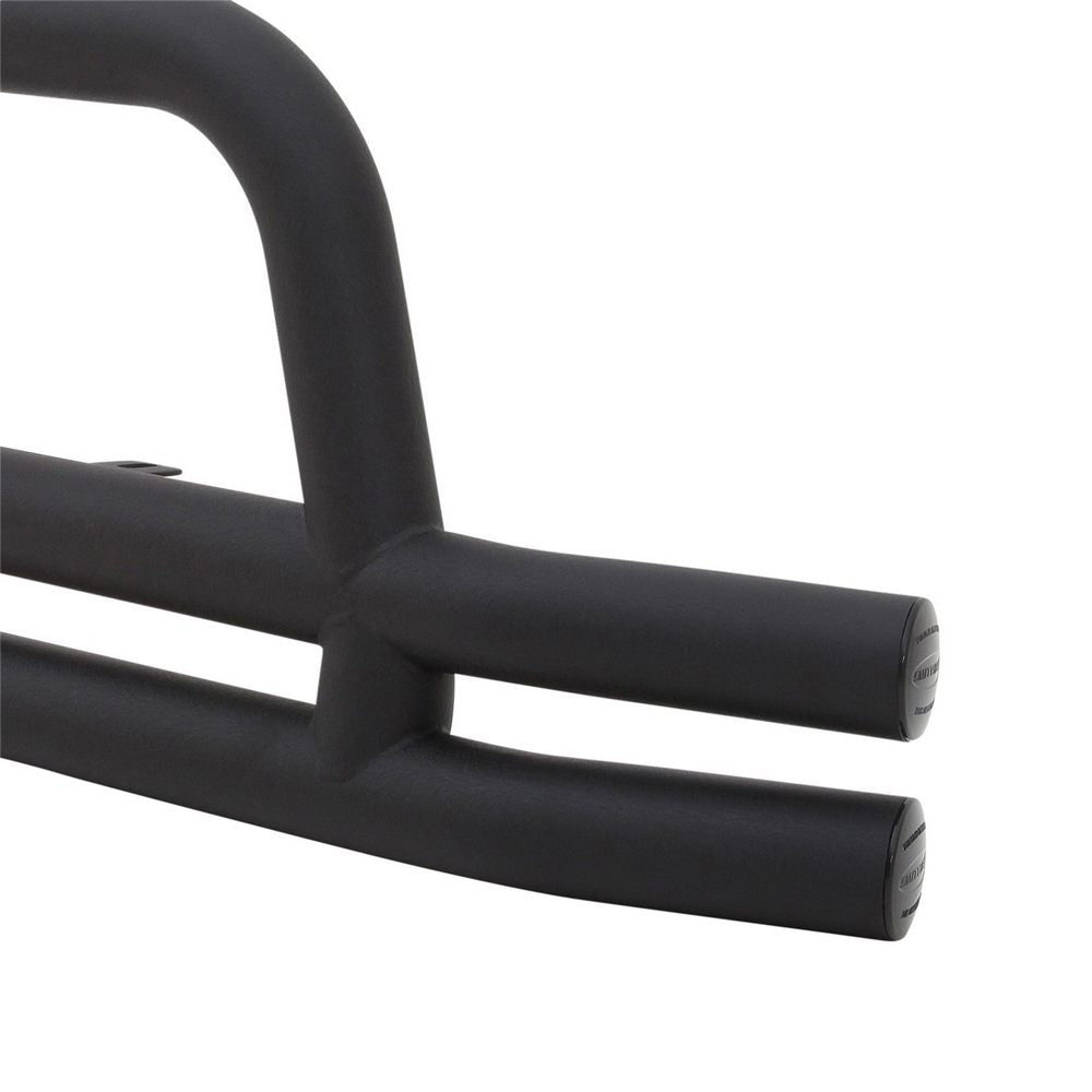 Tubular-Bumper---Front---W-Hoop---Black-Textured