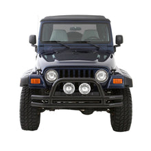 Load image into Gallery viewer, Tubular-Bumper---Front---W-Hoop---Gloss-Black