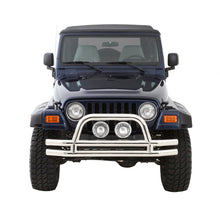 Load image into Gallery viewer, Tubular-Bumper---Front---W-Hoop---Stainless-Steel