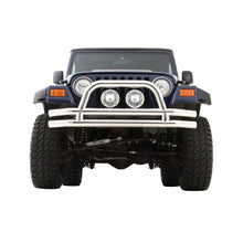 Load image into Gallery viewer, Tubular-Bumper---Front---W-Hoop---Stainless-Steel