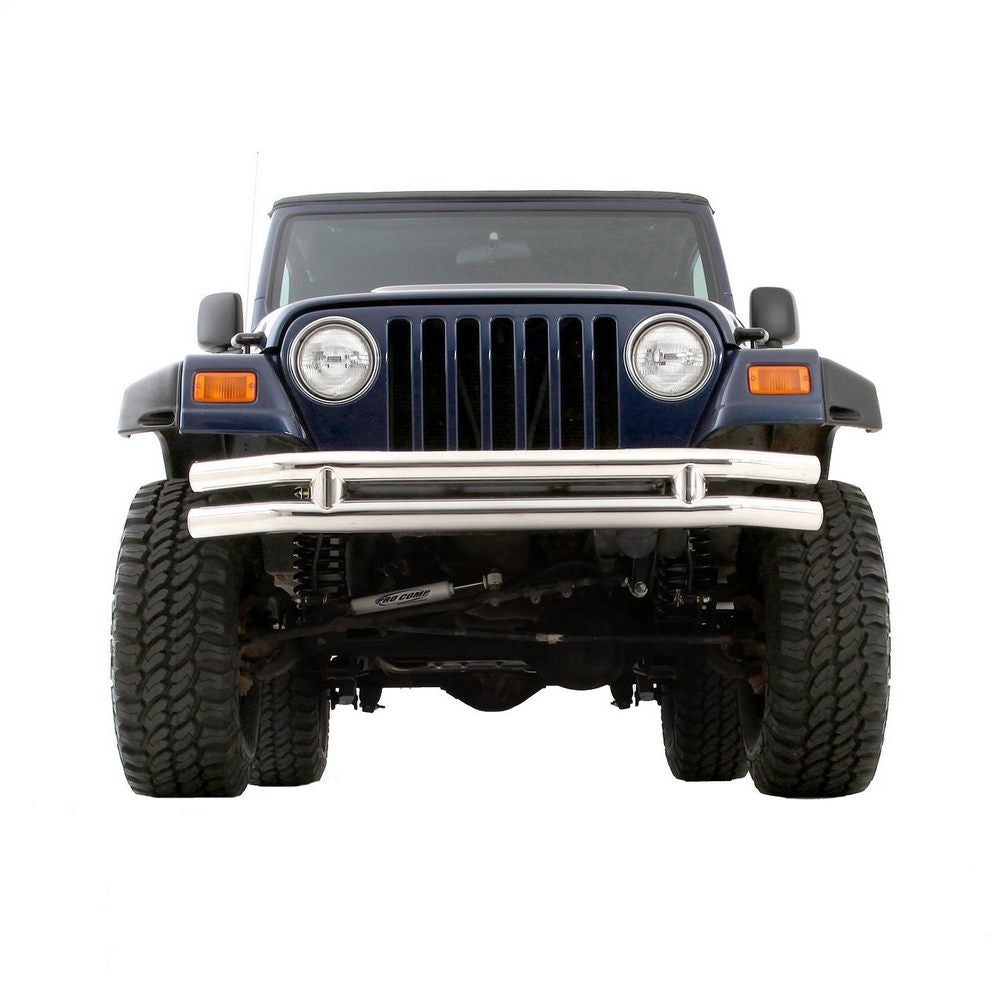 Tubular-Bumper---Front---WO-Hoop---Black-Textured