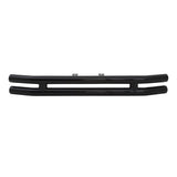 Smittybilt JB44-FN Tubular Bumper - Front - W/O Hoop - Gloss Black