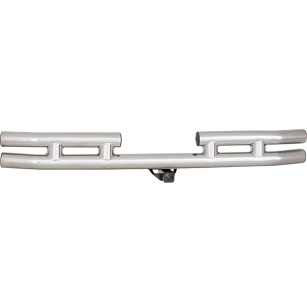 Tubular-Bumper---Rear-WHitch---Black-Textured